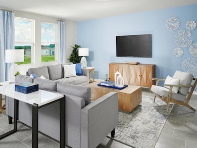 Photo is not of the actual home, but is an inspirational photo of builder’s model home and may depict options, furnishings, and/or decorator features that are not included