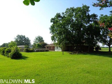 Fenced back yard