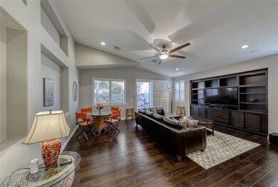 The custom built-in entertainment center works gre