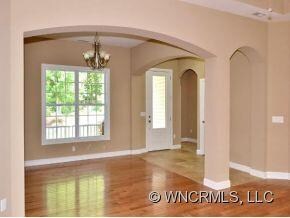 Open floor plan, dining area