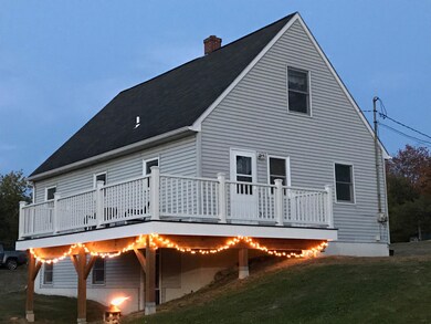 Deck in Twilight