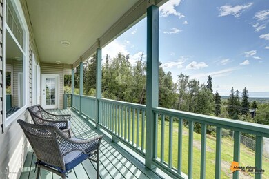 Wrap around deck offers views galore!