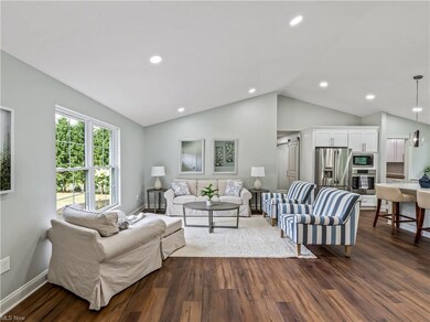 Living room with double hung energy efficient wind