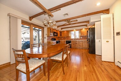 Open, Eat-in kitchen