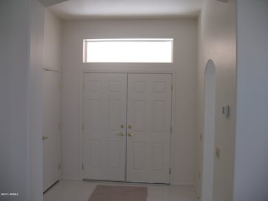 Inside entrance to home w/ security door