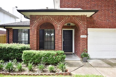 Enjoy this shady covered front porch.