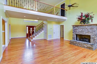 Hardwoods and abundance of natural lighting in the living areas.