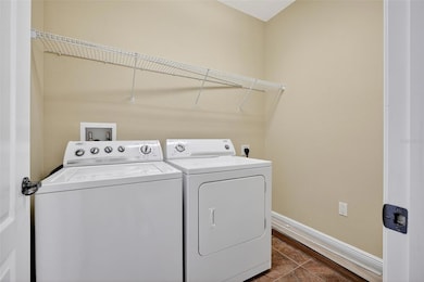 Laundry Room offf Kitchen Breakfast Nook