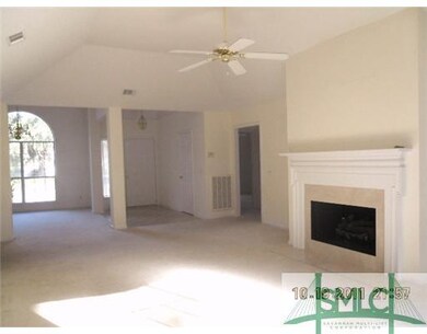 Living Room. Marvelous open design with volume cei