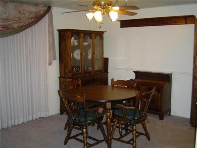 Dining room area.