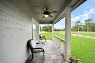 Your everyday getaway has a large covered front po