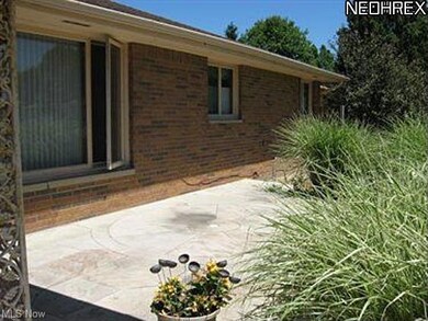 Sandstone patio