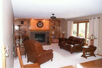 Den/Family/Great Room. The wood burning fireplace 