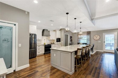 Open Kitchen with Pantry