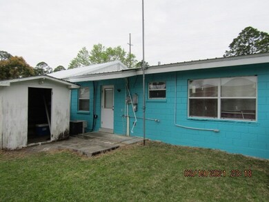 Back Entrance with 2nd shed