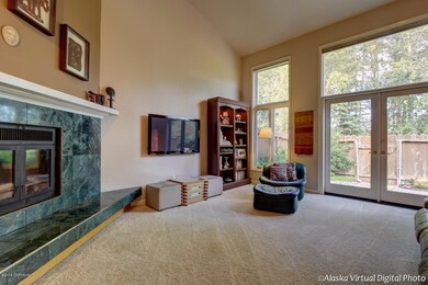 French doors to the garden & patio