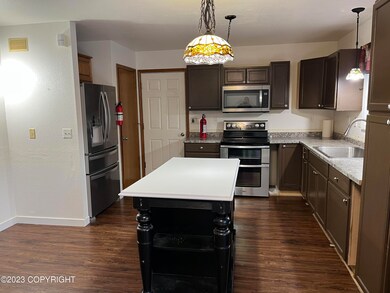 Kitchen to garage