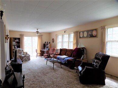 Nice sized living room with...