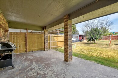 Back covered porch