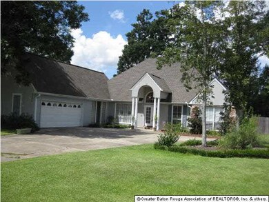 Plenty of space for parking, double garage plus in