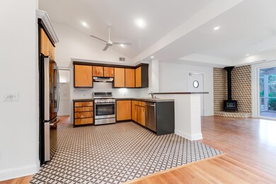 Kitchen & Living Room