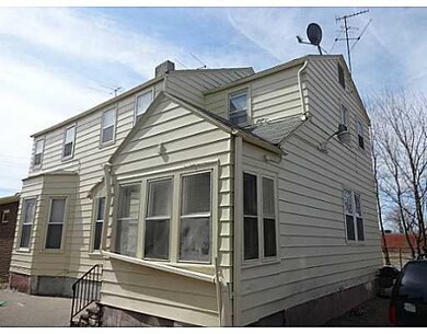 Exterior Back. Apartment portion of 1217.