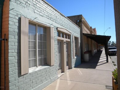 front looking south