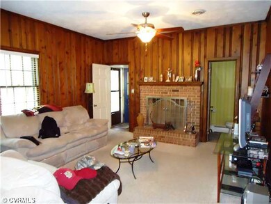 Den/Family/Great Room - Family Room with Brick Woo