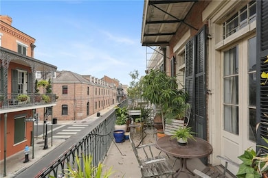 Two galleries overlook Governor Nicholls Street