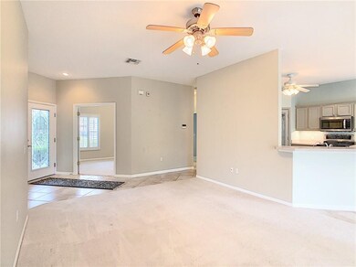 Lovely Entry thru the Leaded Glass Front Door