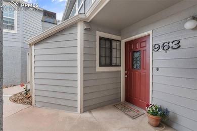 Doorway to property