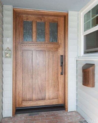 Fantastic Craftsman Style Solid Mahogany Front doo