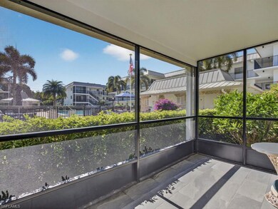 Screened Lanai Facing the Pool Area
