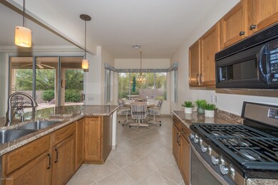 Kitchen to eating nook