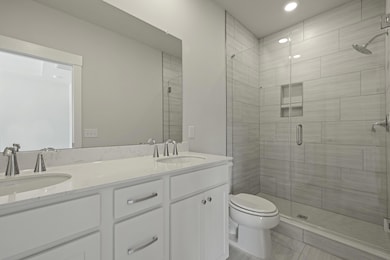 Primary Bath with Frameless Shower Door