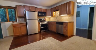 Kitchen and living room