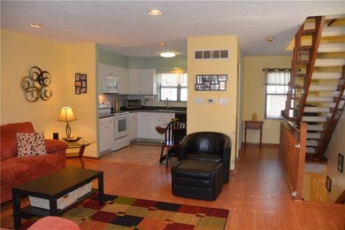 New laminate floors throughout make the home moder