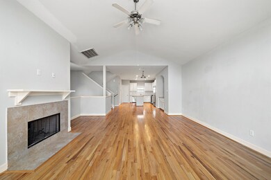 Another view of this open concept living space.