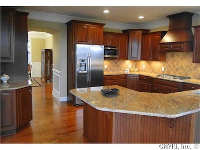 Kitchen. Chef s dream kitchen- cherry cabinets , g