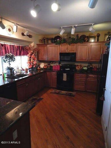 Kitchen with Granite Counters