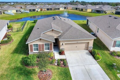 Oversized lot with great view of the pond and foun