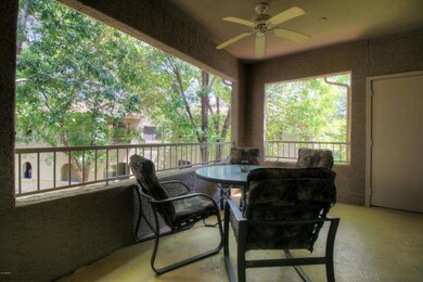 Large shaded Patio area off Master