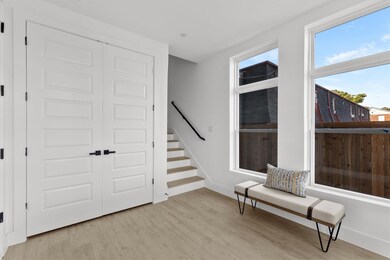 Foyer with large storage.