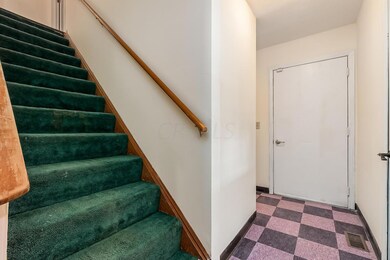 Stairway to second level.