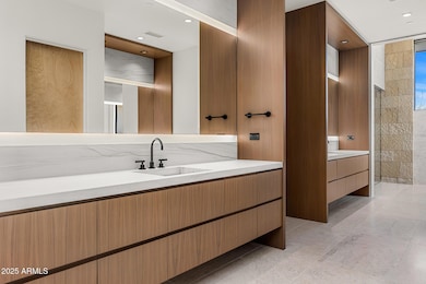 primary bathroom custom vanity