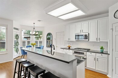 Gather round the island.