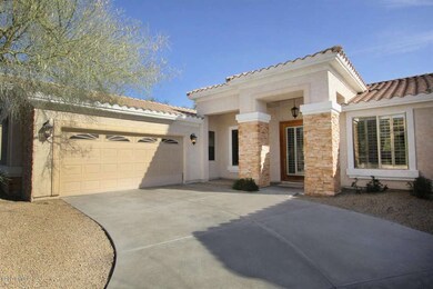 Driveway with side garage