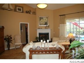 Travertine and wood floors