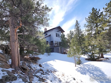 Private back yard with beautiful trees
