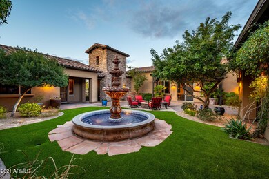 Private desert oasis
